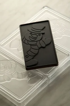 Moule chocolat Xmas Snowman 3 tablettes Pavoni