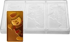 Moule chocolat Xmas Snowman 3 tablettes Pavoni
