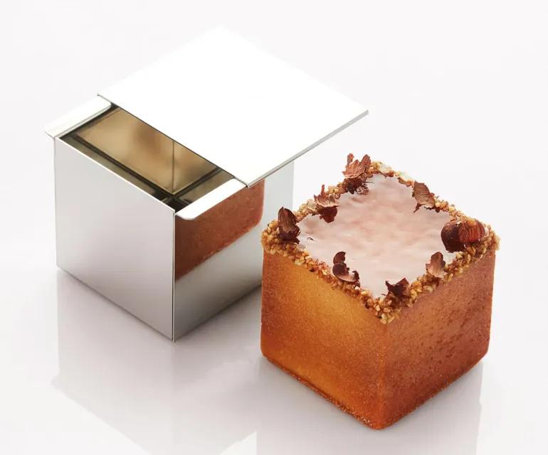 Moule cube inox 6 x 6 x 6 cm Martellato