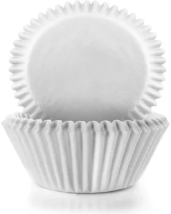 Moule à cupcakes (x 100) Blanc Ibili