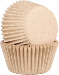 Moule à cupcake (x 45) Naturel Chevalier Diffusion