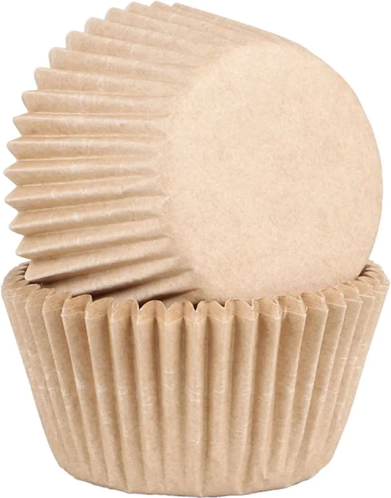 Moule à cupcake (x 45) Naturel Chevalier Diffusion