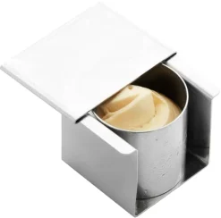 Moule cylindre inox Ø 6 x ht 6 cm Martellato