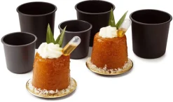 Moule à dariole ou baba Exoglass® Ø 4,5 cm (x 6) Matfer