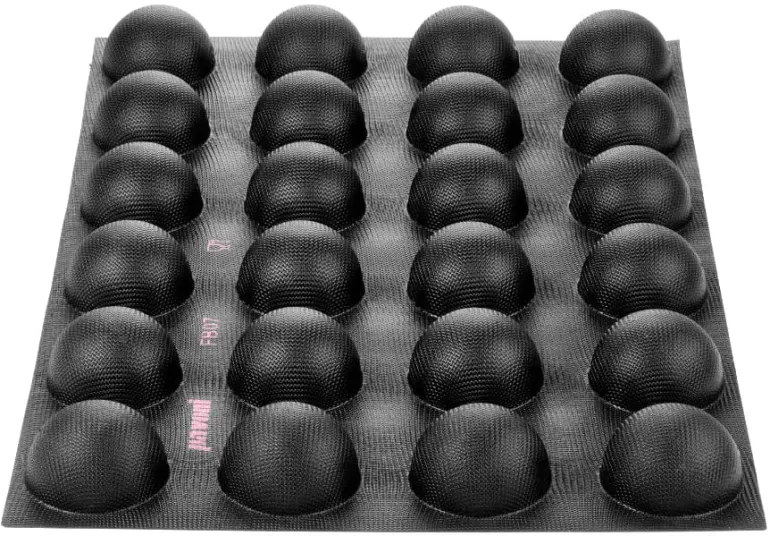 Moule demi-sphères Fiberform 60 x 40 cm Ø 7 cm (24 empreintes) Pavoni
