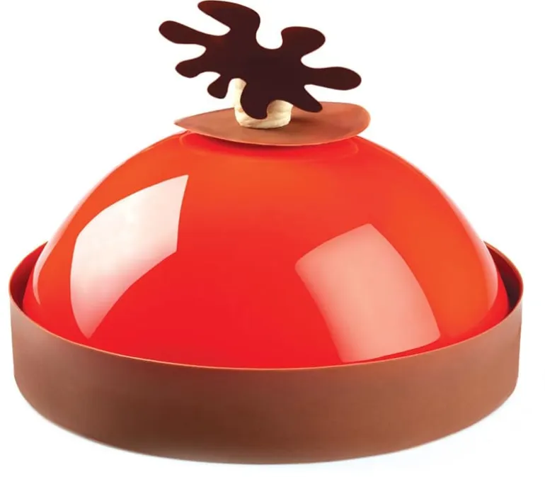 Moule dôme Pavocake Ø 18 x ht 9 cm Pavoni