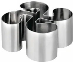 Moule inox forme Croix Basque Ø 10 x ht 4,5 cm Ibili