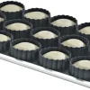 Moule Kali 15 tartelettes cannelées creuses Mallard Ferrière