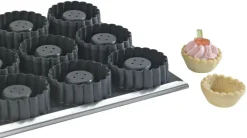 Moule Kali 15 tartelettes cannelées creuses Mallard Ferrière