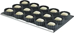 Moule Kali 15 tartelettes rondes cannelées Mallard Ferrière