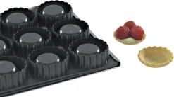 Moule Kali 15 tartelettes rondes cannelées Mallard Ferrière