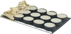 Moule Kali 15 tartelettes rondes unies Mallard Ferrière