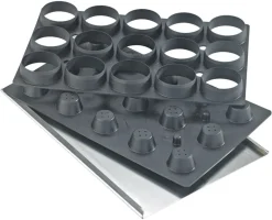 Moule Kali 15 tartelettes rondes unies Mallard Ferrière