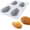Moule à madeleine 4 empreintes 30 x 17,5 cm Silikomart