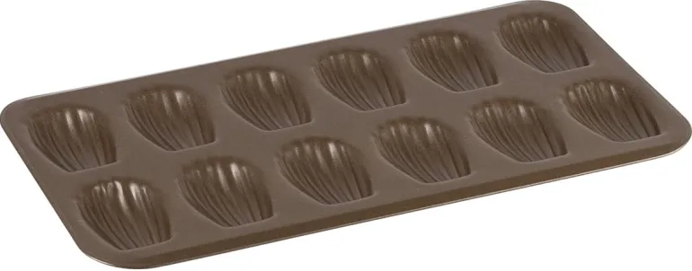 Moule à madeleine 12 empreintes 39 x 22,5 cm Gobel
