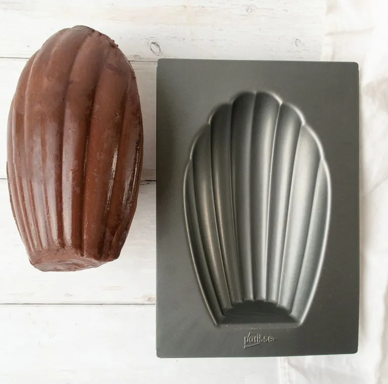 Moule à madeleine 1 empreinte XXL 19,5 x 12 cm Patisse