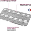 Moule à madeleines en fer blanc 12 empreintes 39 x 20 cm Gobel