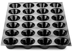 Moule muffins Fiberform 60 x 40 cm Ø 8 cm (24 empreintes) Pavoni