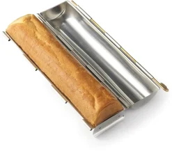 Moule à pain de mie rond Fer blanc Ø 7 x 30 cm Matfer