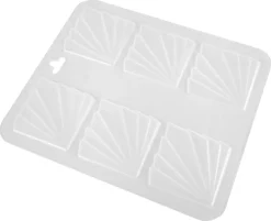 Moule pour embout de bûche forme épi
