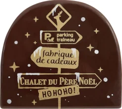 Moule pour embout de bûche pancartes Florensuc