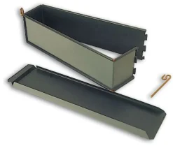 Moule à pâté en croûte long Exopan® longueur 40 cm Matfer