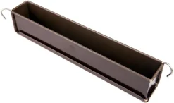 Moule à pâté en croûte long uni 30 cm Gobel