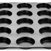 Moule quiches Fiberform 60 x 40 cm Ø 10,5 x ht 2 cm (15 empreintes) Pavoni