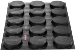 Moule quiches Fiberform 60 x 40 cm Ø 10,5 x ht 2 cm (15 empreintes) Pavoni
