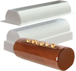 Moule silicone Bûche Élégance 25 x Ø 7,5 cm Silikomart