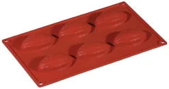 Moule silicone 6 cabosses 30 x 17 cm Pavoni