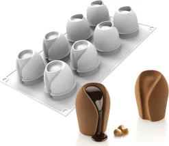 Moule silicone 8 cascades Taki 30 x 17,5 cm Silikomart