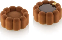 Moule silicone 6 charlottes 30 x 17,5 cm Silikomart