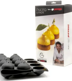 Moule silicone Citron format tartelette Par Cedric Grolet Pavoni