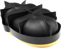 Moule silicone coeur entrelacés 25 x 14 cm Pavoni