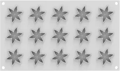 Moule silicone 15 corolles 30 x 17,5 cm Silikomart