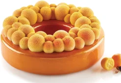 Moule silicone Couronne Bubble Ø 18 cm Silikomart
