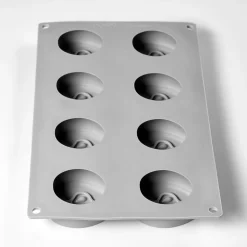 Moule silicone 8 demi-pommes 30 x 17.5 cm Pavoni