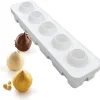Moule silicone 3D 5 noisettes 40 x 10 cm Silikomart