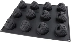 Moule silicone Framboise par Fabrizio Fiorani 6,5 x 5,8 x ht 5,4 cm Pavoni