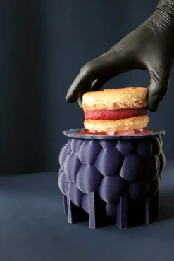Moule silicone Framboise XL Ø 12 cm Déco Relief