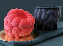 Moule silicone Framboise XL Ø 12 cm Déco Relief