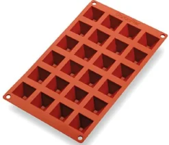 Moule silicone Gastroflex 24 mini-pyramides 30 x 17,5 cm Matfer