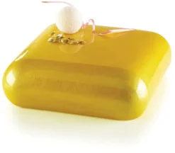 Moule silicone Gem carré bombé 13 x 13 cm Silikomart
