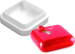 Moule silicone Gem carré bombé 16 x 16 cm Silikomart