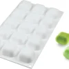 Moule silicone Gem 15 carrés bombés 30 x 17,5 cm Silikomart