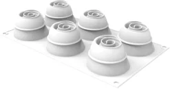 Moule silicone 6 givrés 30 x 17,5 cm Silikomart