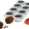 Moule silicone 8 grains de café 30 x 17,5 cm Silikomart