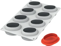 Moule silicone 8 grains de café 30 x 17,5 cm Silikomart