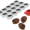 Moule silicone 15 grains de café 30 x 17,5 cm Silikomart
